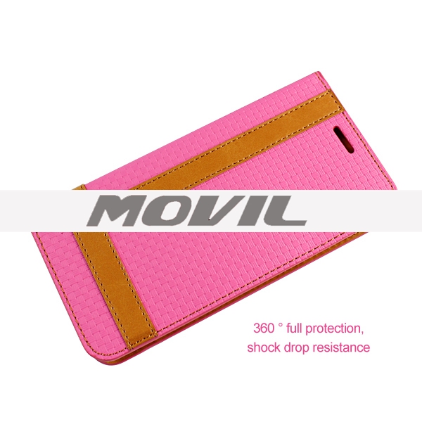 NP-2659 Funda de cuero para Samsung Galaxy S6 -3